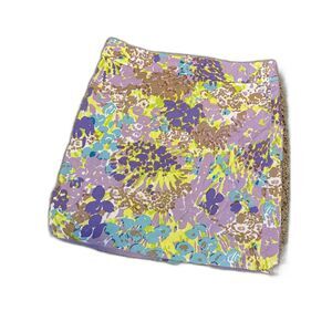 Talbots Floral Skirt 12 Petite